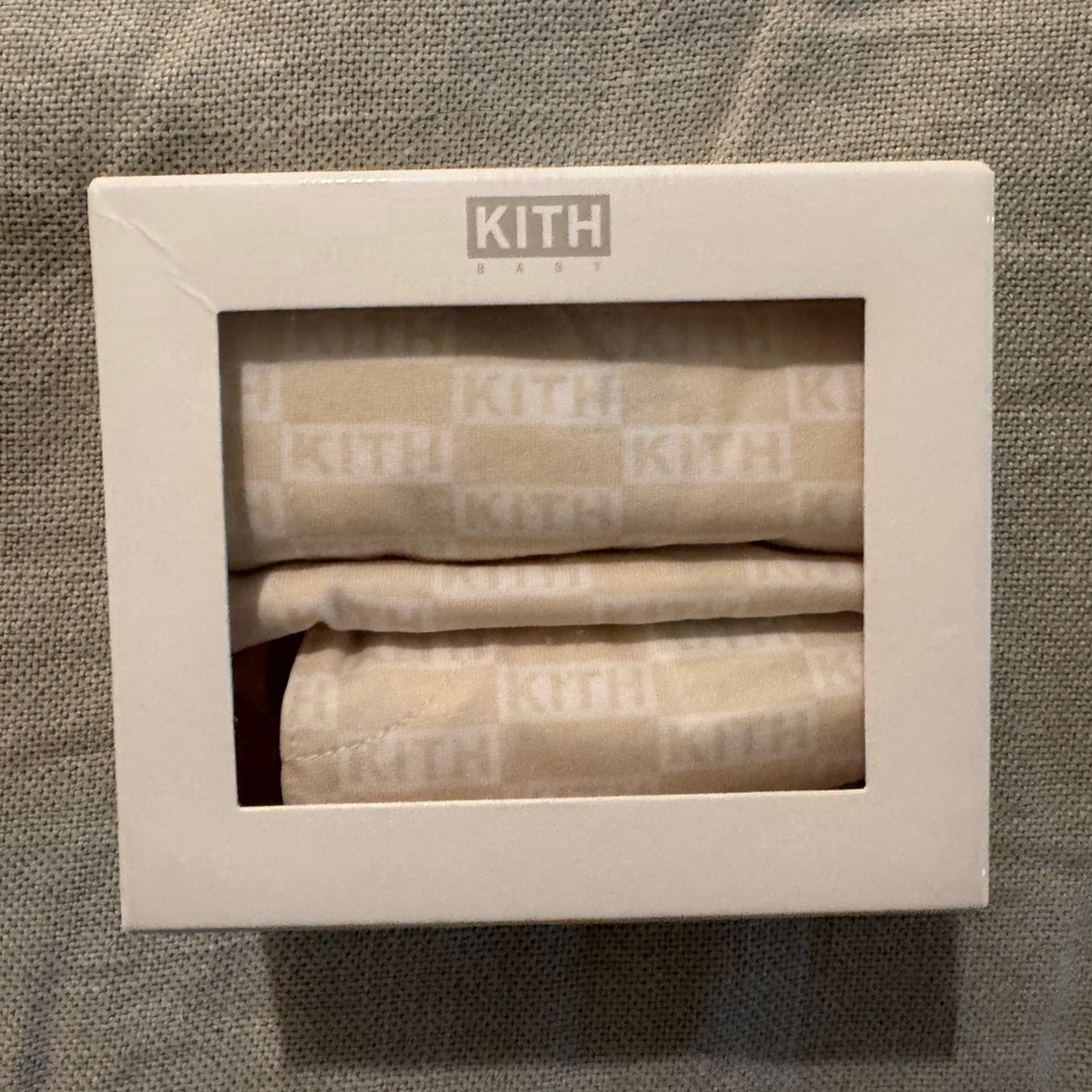 Kith White Baby Monogram Gift Set